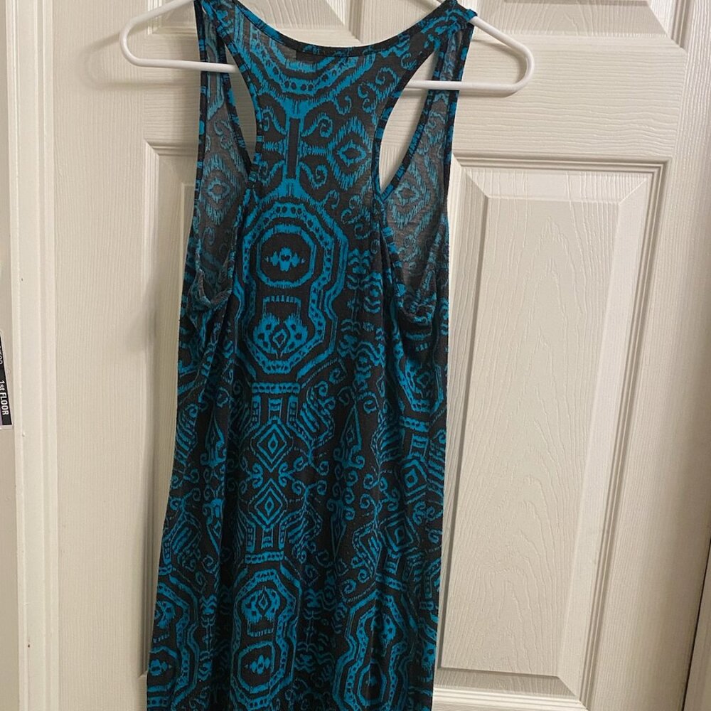 BOLD PRINT PENCIL DRESS